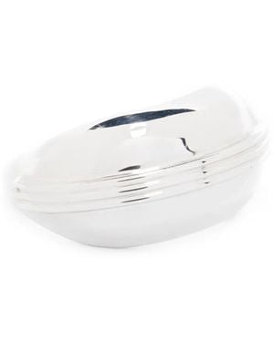 Missoma Sphere Domed Ring - Weiß