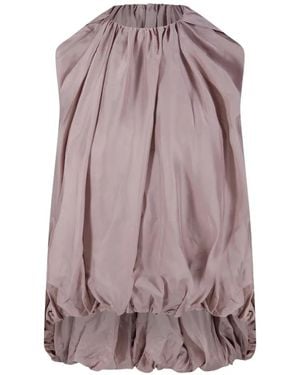 DI STAVNITSER Gathered Blouse - Purple