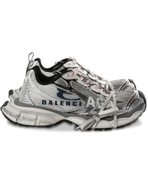 Balenciaga 3Xl Split Logo Sneakers - White