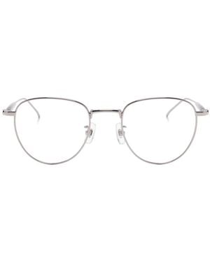 Montblanc Gafas Con Montura Redonda - Neutro