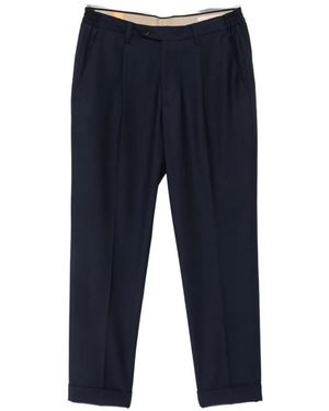 Alpha Industries Pleated Wool Pants - Blue