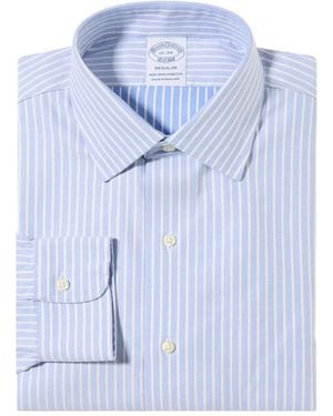 Brooks Brothers Gestreiftes Hemd - Blau