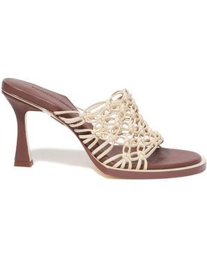 Jonathan Simkhai Theo Sandalen Mit Flechtdetail - Pink