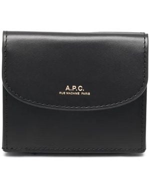 A.P.C. Trifold Geneve - Black