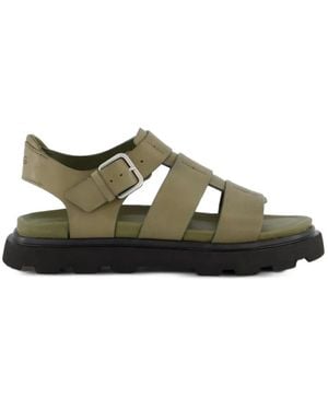 UGG Sandali Capitelle Con Fibbia - Verde