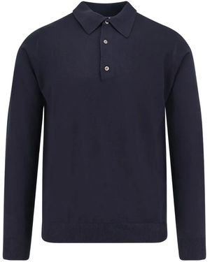 Alpha Industries Buttoned Polo Shirt - Blue