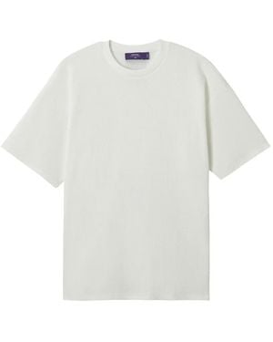 AFTERMATHS Camiseta Con Cuello Redondo - Blanco