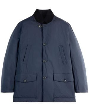 Fay Marineblauw Jack Met Knopen