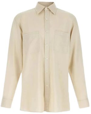 Cellar Door Chest-Pocket Shirt - White