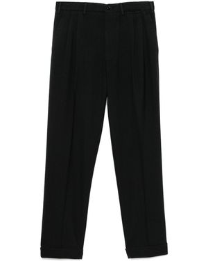 Dell'Oglio Tapered Trousers - Black