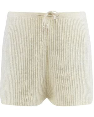 LeKasha Knitted Shorts - Natural