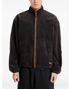 adidas Corduroy Zip-Up Jacket - Black