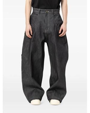 Protocol Index Curved-Seam Jeans - Black