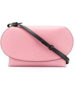 Smythson Pillow ショルダーバッグ ミニ - ピンク