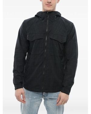 Woolrich Mesh Hooded Jacket - Black