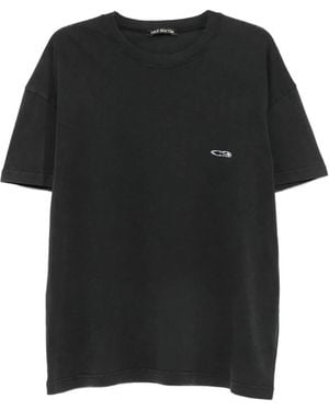 Cole Buxton T-Shirt Con Logo - Nero