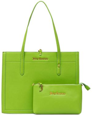 Juicy Couture ロゴプレート ハンドバッグ - グリーン