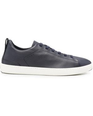 Church's Lace-Up Leather Sneakers - Blue