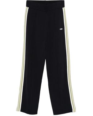 Autry Stripe Trousers - Black