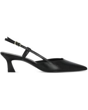 Stuart Weitzman Vinnie Slingback-Pumps 50 Mm Aus Leder - Schwarz