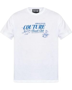 Versace Jeans Couture Printed T-Shirt - White