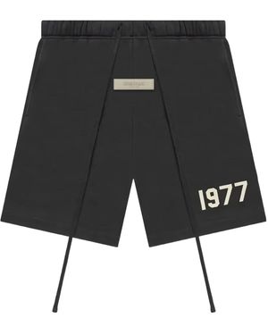 Fear Of God Drawstring Track Short - Black
