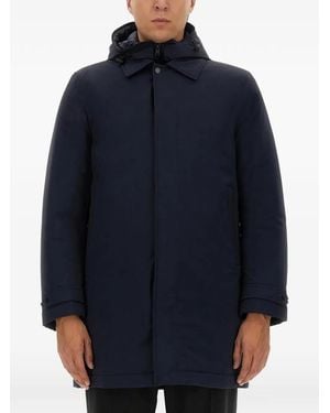 Woolrich Hooded 2-In-1 Coat - Blue