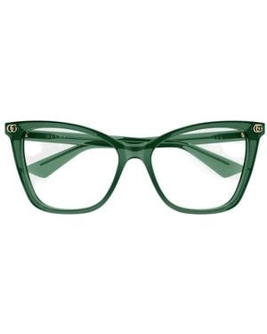Gucci Gafas Con Montura Cat Eye - Verde