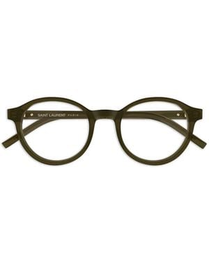 Saint Laurent Occhiali Tondi - Nero