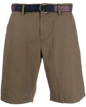 Tommy Hilfiger Shorts Con Cintura - Verde