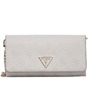 Guess Noelle Flap Clutch - Grey