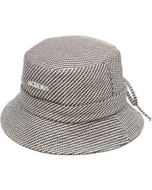 Jacquemus Le Bob Gadjo Bucket Hat - Grey