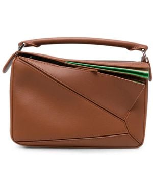 Loewe Borsa Tote Puzzle - Marrone