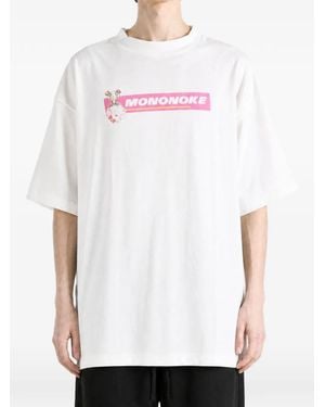 Monokemade Logo-Print T-Shirt - White