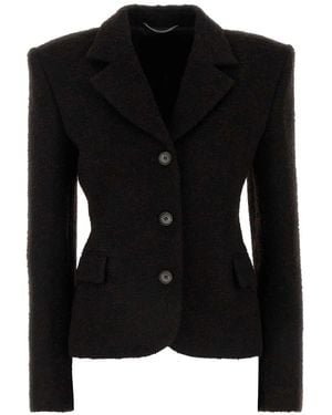 Magda Butrym Blazer de bouclé - Negro