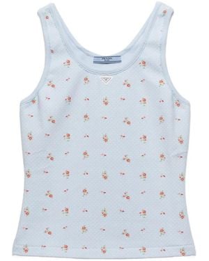 レディース Prada ノースリーブ、タンクトップ | Lyst