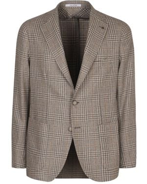 Tagliatore Montecarlo Wool Jacket - Braun