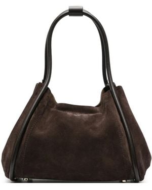 Max Mara Marine Suede Tote Bag - Black
