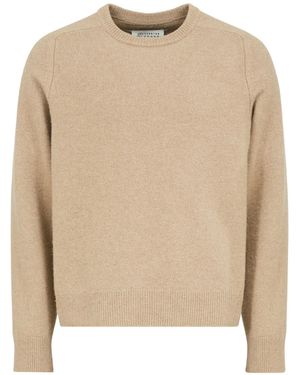 Maison Margiela クルーネック セーター - ナチュラル