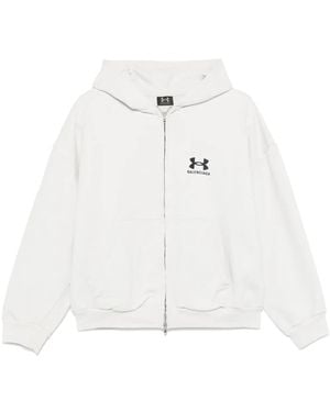 Balenciaga X Under Armour® ジップアップ パーカー - ホワイト