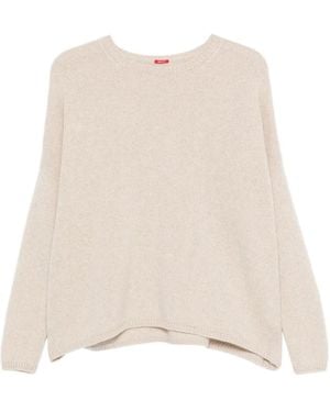 Apuntob Pullover mit rundem Ausschnitt - Natur