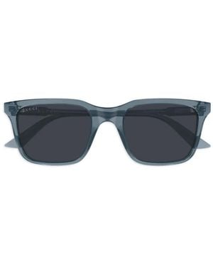 Gucci Lunettes De Soleil À Monture Carrée - Blue