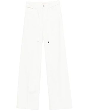 Liu Jo Vaqueros Con Cordones - Blanco