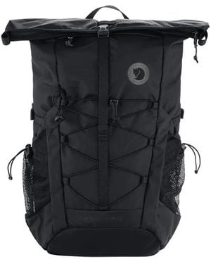 Fjallraven Abisko Hike Foldsack Backpack - Black