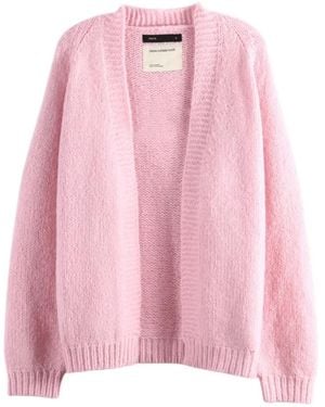 Frenckenberger Chunky-Knit Cardigan - Pink