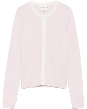Bompard Cárdigan Con Botones - Rosa