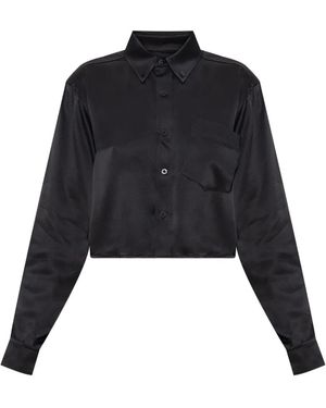 Alexander Wang Patch-Pocket Shirt - Black