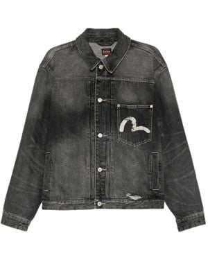 Evisu Ebisu Denim Jacket - Black