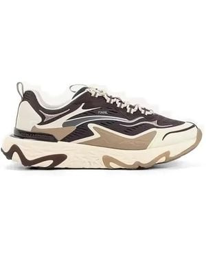 KARL LAGERFELD Lace-Up Fastneing Trainers - White