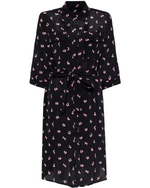 Maison Kitsuné Double Pocket Dress - Black